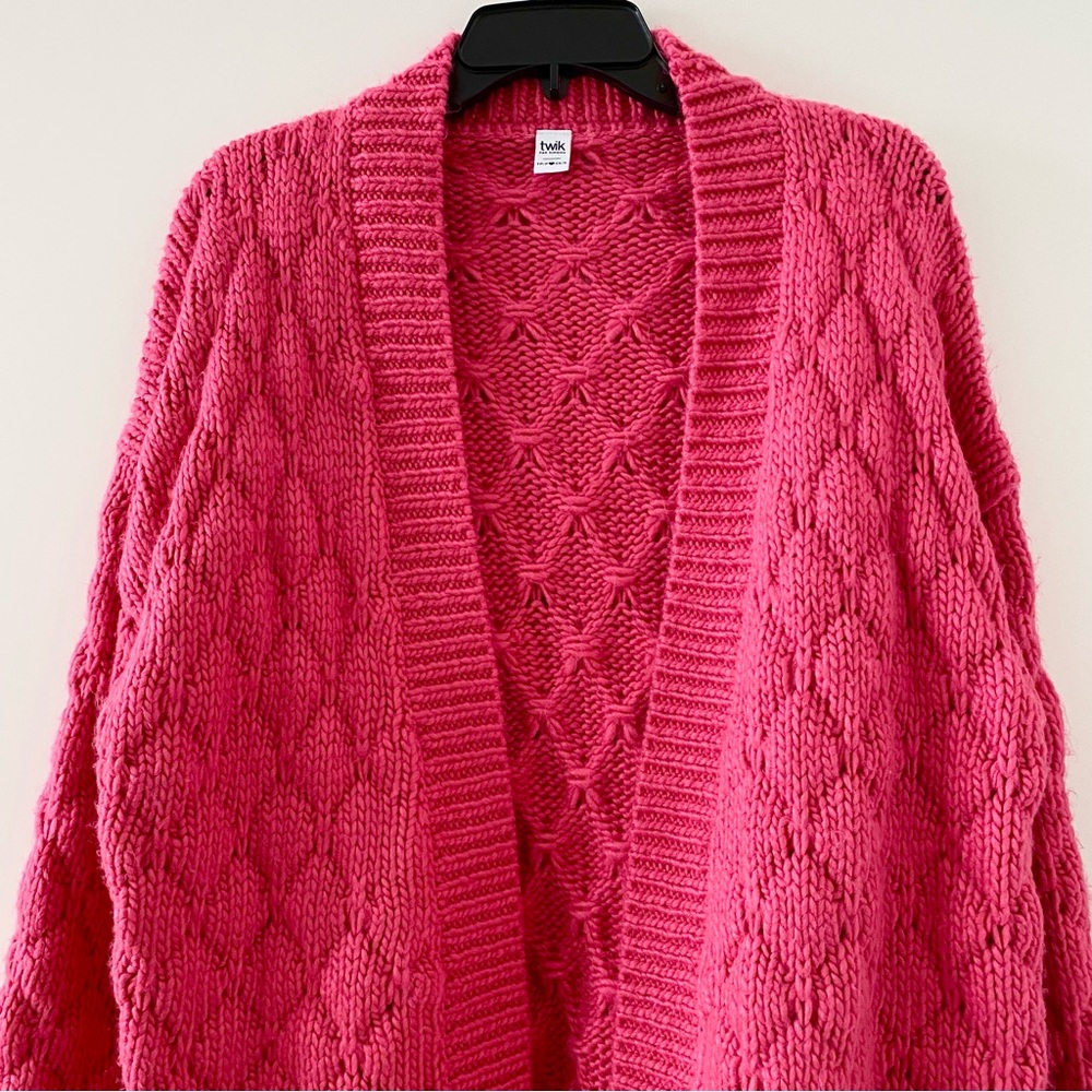Twik Cable Knit Cardigan